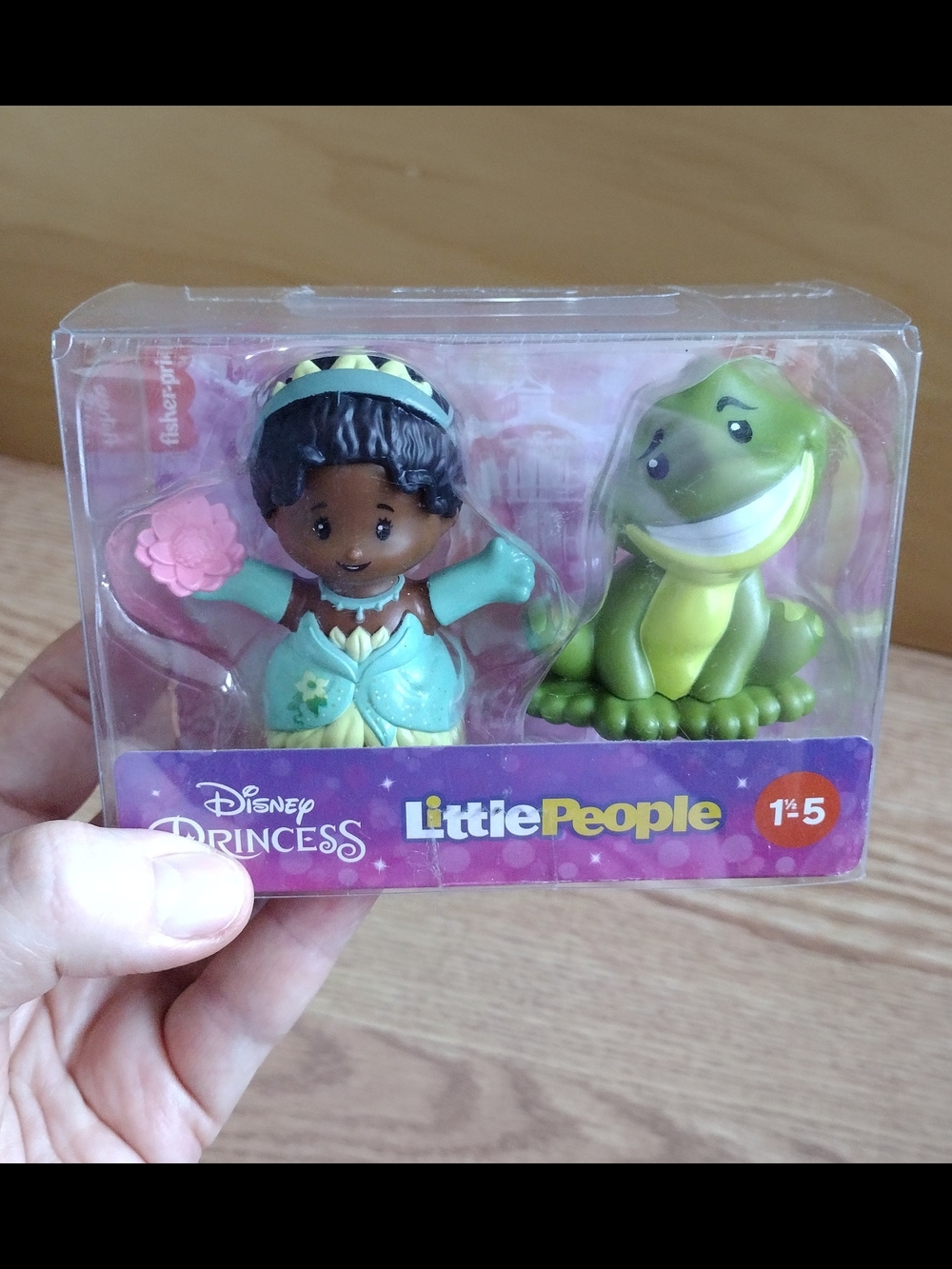 Mattel Disney Princess Tiana & Frog Little People Figures